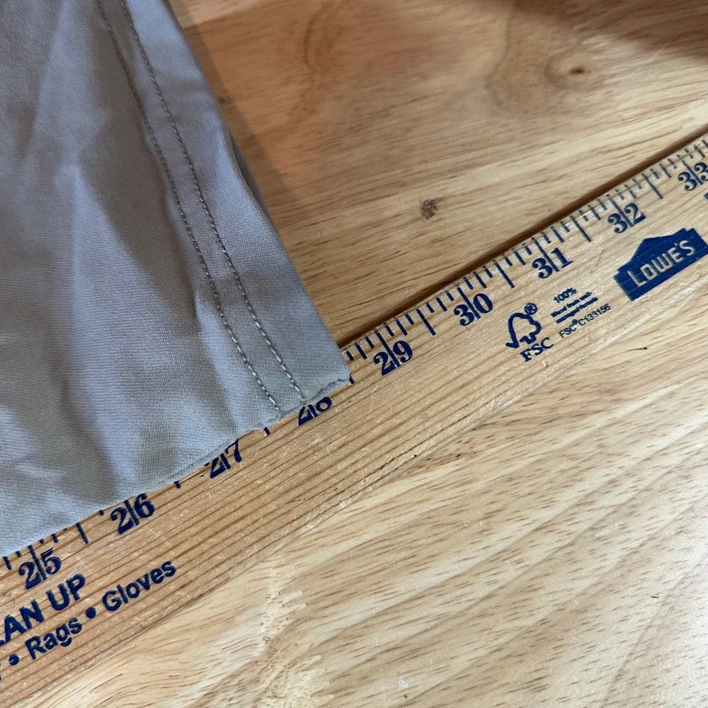 Prana Pants Men 38x29 tan Nylon Stretch Hike Camp Fish Gorpcore